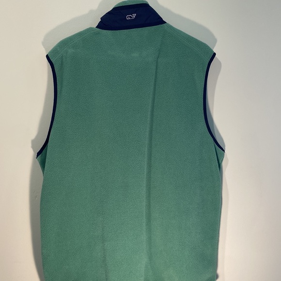 mens Green Patagonia Synchilla Vest Large - Picture 4 of 4